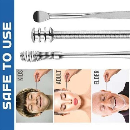 Easy Cleaning Ear Cleaning Tool Kit – 1 Pack of Stainless Steel Wireless Cleaner