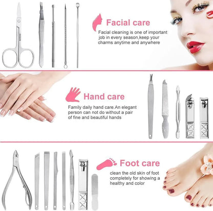 Stainless Steel Dead Skin Manicure Kit